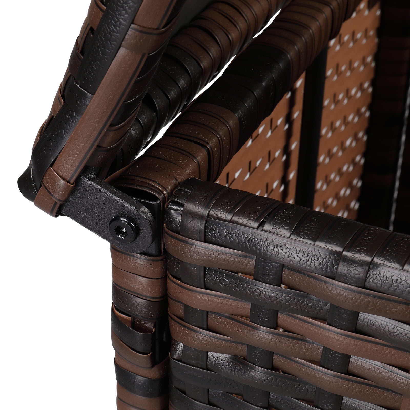 GoDecor Wicker Tank Fire for Gas Fire Pits, Rattan Propane Tank, Brown Gradient