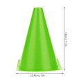 thumbnail image 3 of 2pcs 18cm Football Training Cone Plastic Soccer Cone Markers Football Marking Holder Accessory Green, 3 of 5