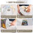 thumbnail image 5 of BZSMCE Table Lamp Creative Garden Shoes Painting Simple Pattern Night Light, 5 of 8