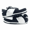 thumbnail image 3 of Sneaker Slippers in Black Dunks Look – One Size Fits Most Comfy adult slippers for men and women, 3 of 3
