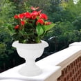 thumbnail image 3 of KAKOWELY 4Pcs Roman Style Planter Desktop Roman Planter Garden Succulent Container,6.3"X6.3"X5.51", 3 of 4