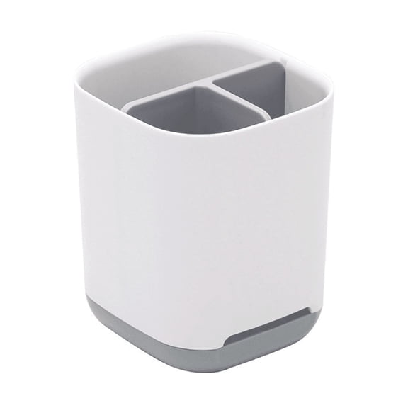 ACDANC Toothbrush Holder,Bathroom Organizer,Toothpaste Holder with Non-Slip Base and Drainage System