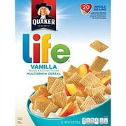 Quaker Life Cereal, Vanilla (2 Pack )