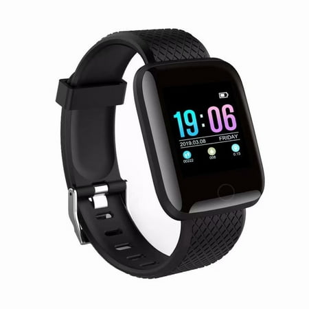 VicTsing Smart Watch Blood Pressure IP67 Waterproof Smartwatch Heart Rate Monitor Fitness Tracker Watch Sport For Android IOS (Best Heart Rate Monitor Without Strap)