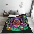 thumbnail image 3 of Cool Design Graphic Throw Blankets for Couch & Bed, 40"X30" Fleece Blanket Flannel Blanket Super Soft & Warm Blankets for Fall and Winter Lightweight Fuzzy Cozy Microfiber Blankets, 3 of 7