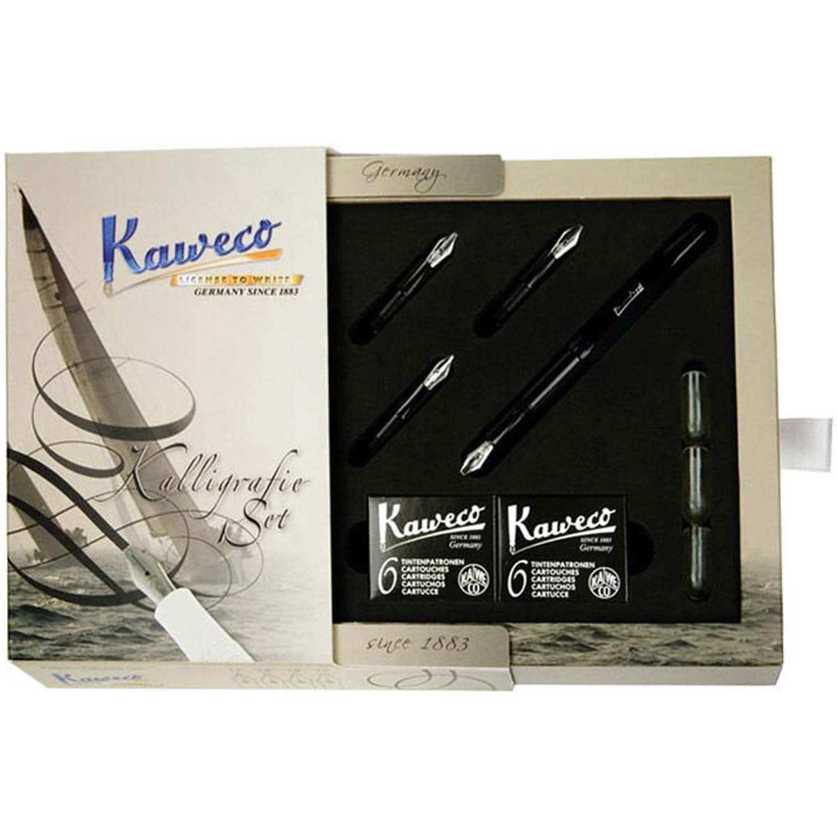 Kaweco Sport Black Large Fountain Pen Calligraphy Set