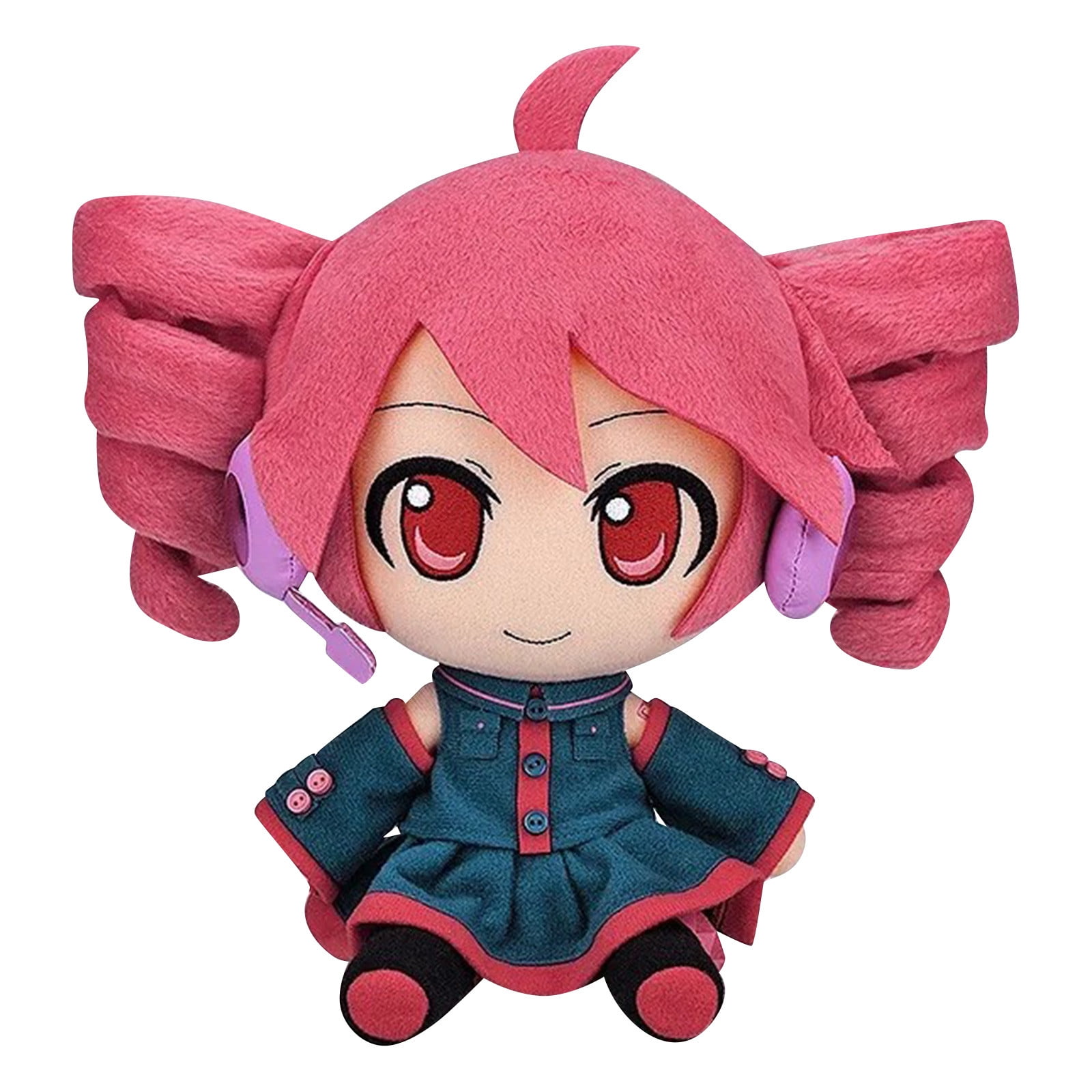Kawayii Kasane Teto Plush Doll - Kasane Teto Anime Peripherals Plush Toy | Kasane Teto Soft Throw Plush Toy Pillow | Kasane Home Sofa Decoration Gift for Kasane Teto Fans
