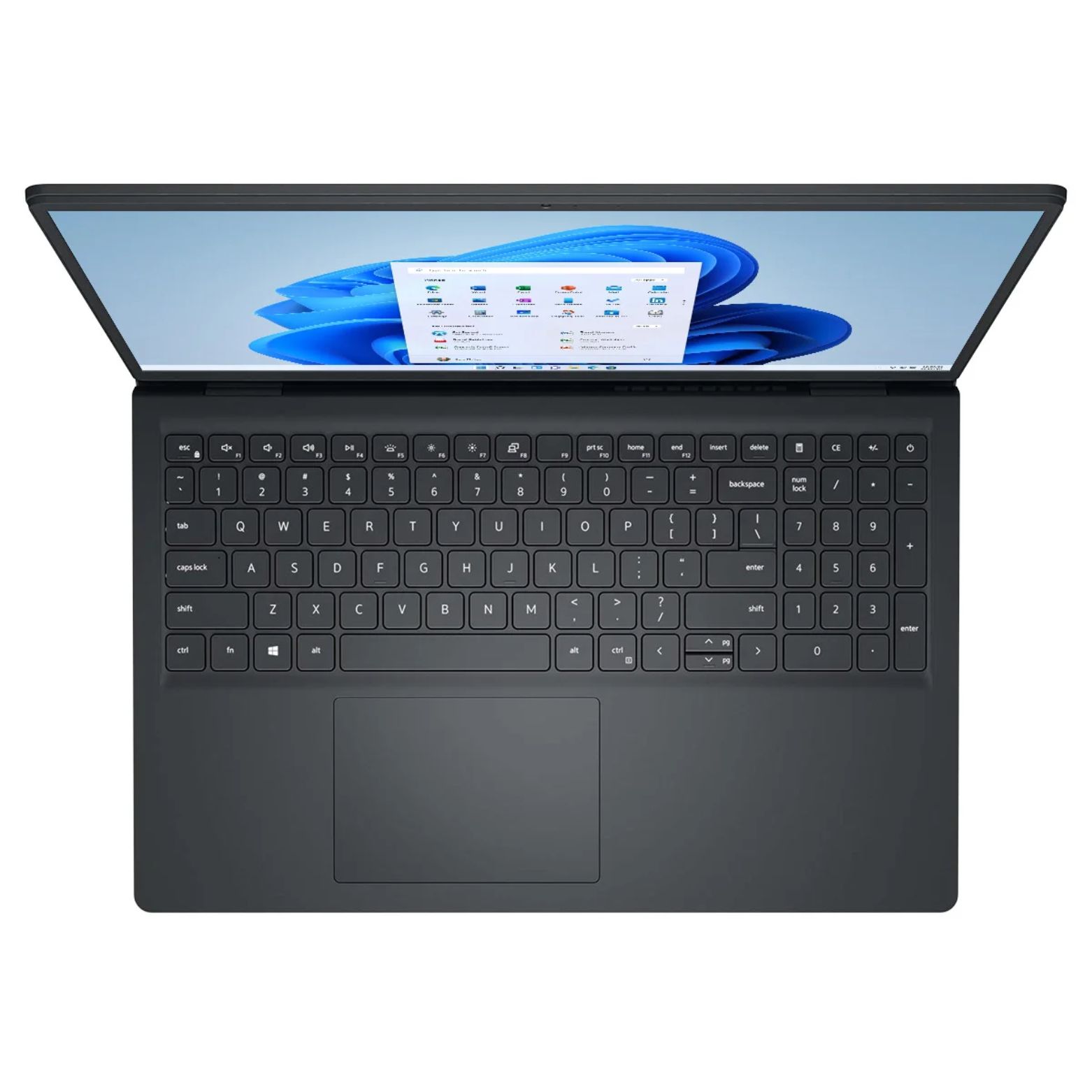 Dell Inspiron 15.6" FHD Touch AMD Ryzen 7 7730U 2.0 GHz 16GB DDR4 512GB SSD AMD Radeon Graphics Windows 11 Home Laptop, Black