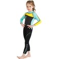 thumbnail image 2 of Kids Boys Girls 2.5mm Neoprene Wetsuit Thermal One Piece Swimsuit UV Protection Rash Guard, 2 of 7