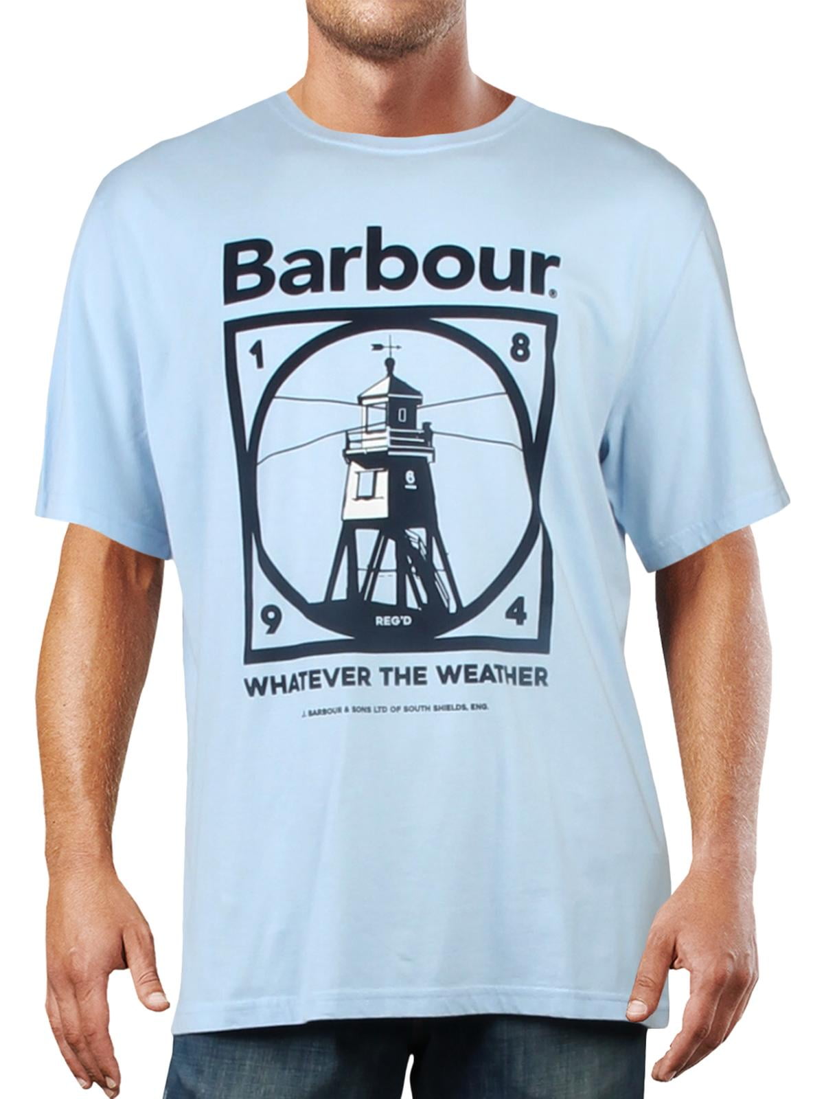 Barbour Mens Cotton Graphic T-Shirt 