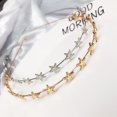thumbnail image 4 of Accesorios para el cabello europeos y americanos, diadema fina con estrellas pentagonales, diadema para dama dulce, accesorios para el cabello de aleación, 4 of 5