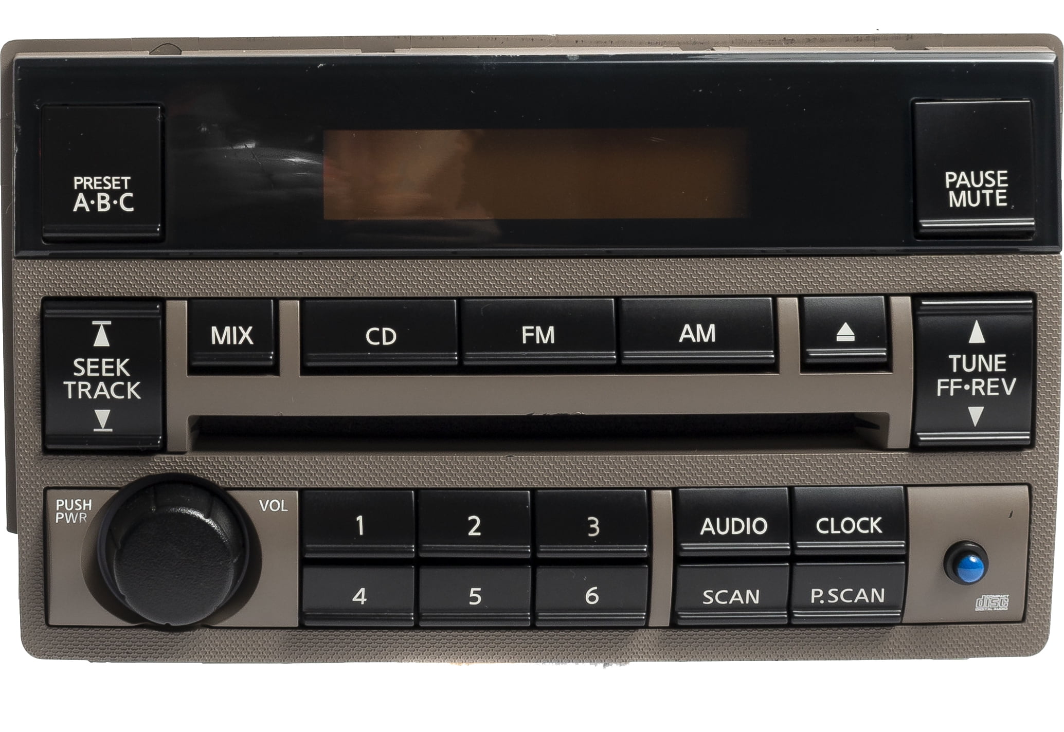 Restored 20052006 Nissan Altima AM FM Radio CD Player w Bluetooth Beige Part 28185ZB00C (Refurbished)