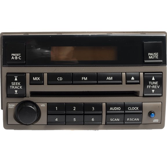 Restored 20052006 Nissan Altima AM FM Radio CD Player w Bluetooth Beige Part 28185ZB00C (Refurbished)