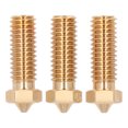 thumbnail image 1 of 3Pcs Volcano Nozzle Kit Set Brass Extra Extruder Nozzles High Speed  Nozzle 1.75mm Filament for 3D Printer Extruder, 1 of 8