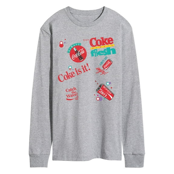 Coca-cola - Coke Multi Hit - Men's Long Sleeve Graphic T-shirt