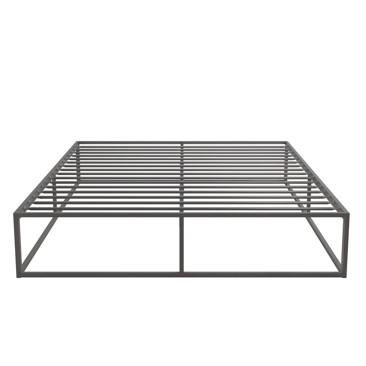 Private Jungle Modern Metal Bed, Platform Bed Frame, Box Spring, Strong Metal Structure, Easy Assembly, Full Size, GREY Private Jungle Modern Metal Bed, Platform Bed Frame, Box Spring, Strong Metal Structure, Easy Assembly, Full Size, GREY