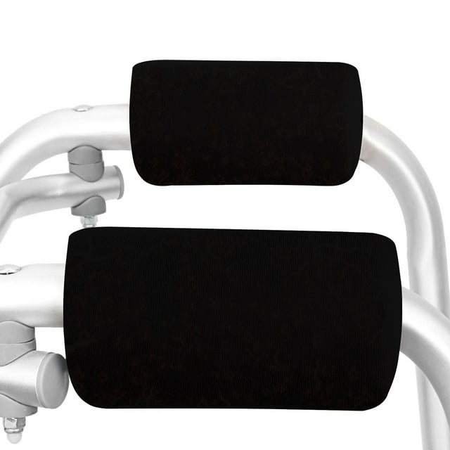 Universal Walker Padded Hand Grip (2 Pack) Covers Non Slip Cushion Memory Foam Core Padding