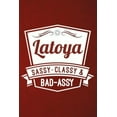 thumbnail image 1 of Latoya: Sassy Classy & Bad-Assy Personalized Notebook and Journal, 1 of 1