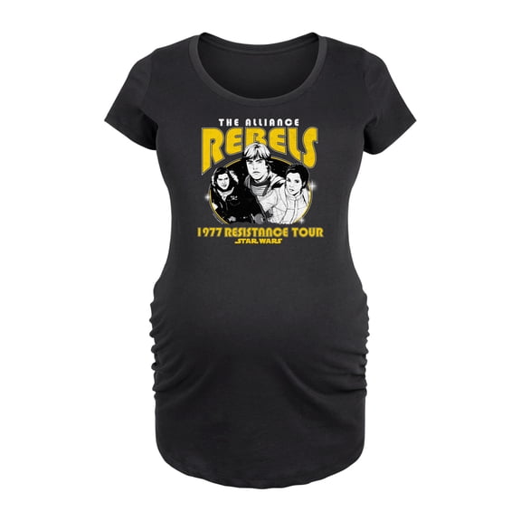 Star Wars - Rebels Rock Tee - Women's Maternity Scoop Neck Graphic T-Shirt