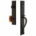 thumbnail image 4 of Grandeur Fifth Avenue S Grip Single Cylinder Handleset with Baguette Interior Knob, 4 of 5