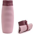 thumbnail image 1 of CHAO Botella de agua plegable, botella de agua deportiva portátil plegable, libre de BPA, a prueba de fugas de alimentos, 1 of 5