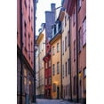 thumbnail image 2 of Bibikow, Walter 11x14 White Modern Wood Framed Museum Art Print Titled - Sweden-Stockholm-Gamla Stan-Old Town-Royal Palace-old town street, 2 of 4