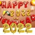 thumbnail image 3 of Balloon Decor 4Pcs/Set Creative Number Shape Balloon Decor Beautiful Festive Touch PP Film Holiday Balloon Holiday Supplies, 3 of 6
