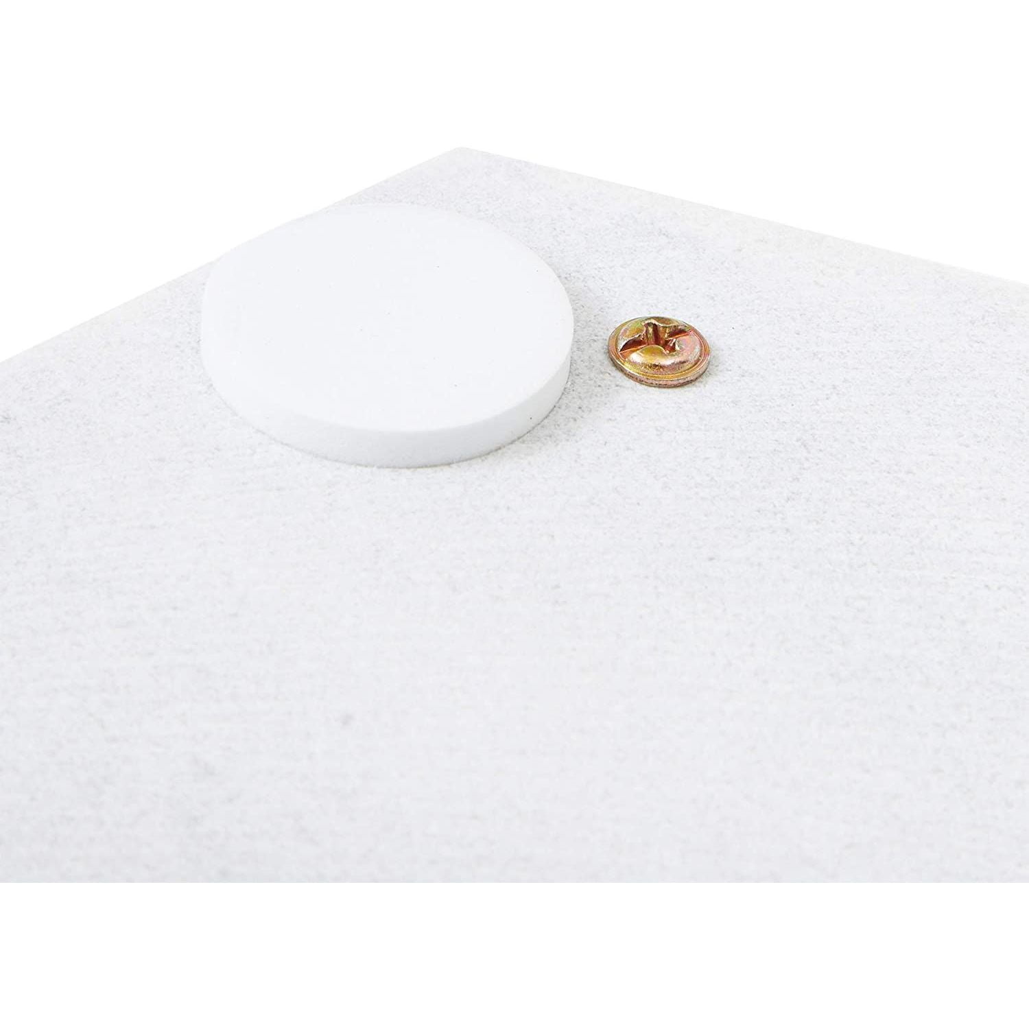 Juvale Hexagon Marble Tray with Handles 11.8 x 10 x 0.4 in