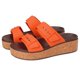 thumbnail image 1 of Sandalias Plataforma con Hebilla y Corcho para Mujer Crocs Brooklyn LiteRide, 1 of 7