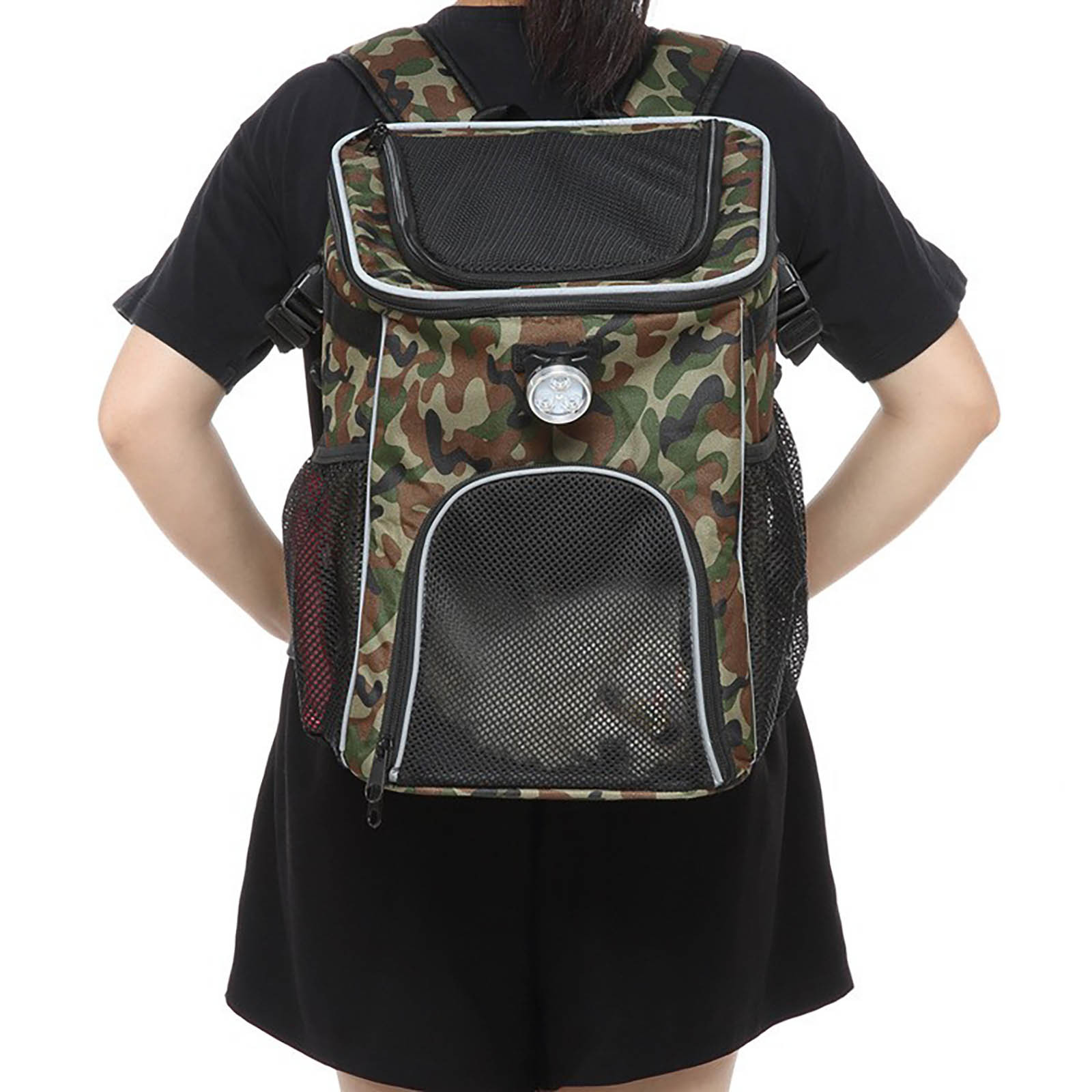Dog Backpack Carrier with Sturdy Steel Frame - Airline Approved Pet Backpack for Small and Large Cats, Privacy-Focused & Breathable for Travel, Hiking, and Secret Adventures