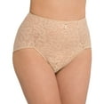 thumbnail image 1 of Bali Womens Lace 'N Smooth Firm Control Brief Style-8L14, 1 of 4