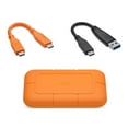 thumbnail image 3 of LaCie Rugged SSD 1TB Professional USB 3.1 TypeC External Solid State Drive, 3 of 4