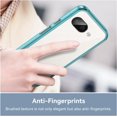 thumbnail image 5 of Case for Google Pixel 9A,Google Pixel 9A Case,Transparent TPU+PC Acrylic Protective Military Grade  Heavy Duty Protection Phone Case for Google Pixel 9A (Clear Blue), 5 of 15