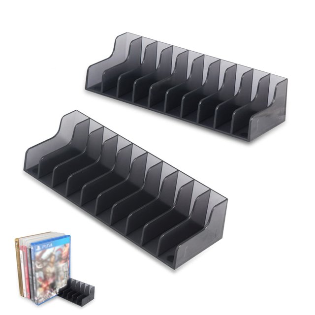 2 Pcs de Protection pour Cd, Étui de Protection avec Grande Capacité pour PS4/SLIM/PRO, Petit et Léger, Facile à Installer