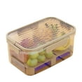 thumbnail image 1 of 1*Portable Fresh-Keeping Box A Must Have For Picnics! Outdoor Portable Double Layer Fresh Keeping Box With Ice Box Mobile Small Refrigerator Lunch Box Fruit Box Portable Outing Keep Food Fresh!, 1 of 7