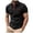 Black, variant on Mens Polo Shirts with Pocket Knit Polo Shirts for Men Short Sleeve Textured Polo Shirt Slim Fit Summer Collared T Shirt with Pocket Size S(Black, S)