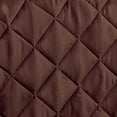 thumbnail image 3 of Innovative Textile Solutions 1-Piece Microfiber Solid Ultimate Chair Furniture Cover Slipcover, Chocolate, 3 of 8