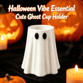 thumbnail image 3 of Halloween Ghost Can Holder without Matching Ghost Bottle Opener for Cans Bottles Bar Decor for Ngheia, 3 of 5