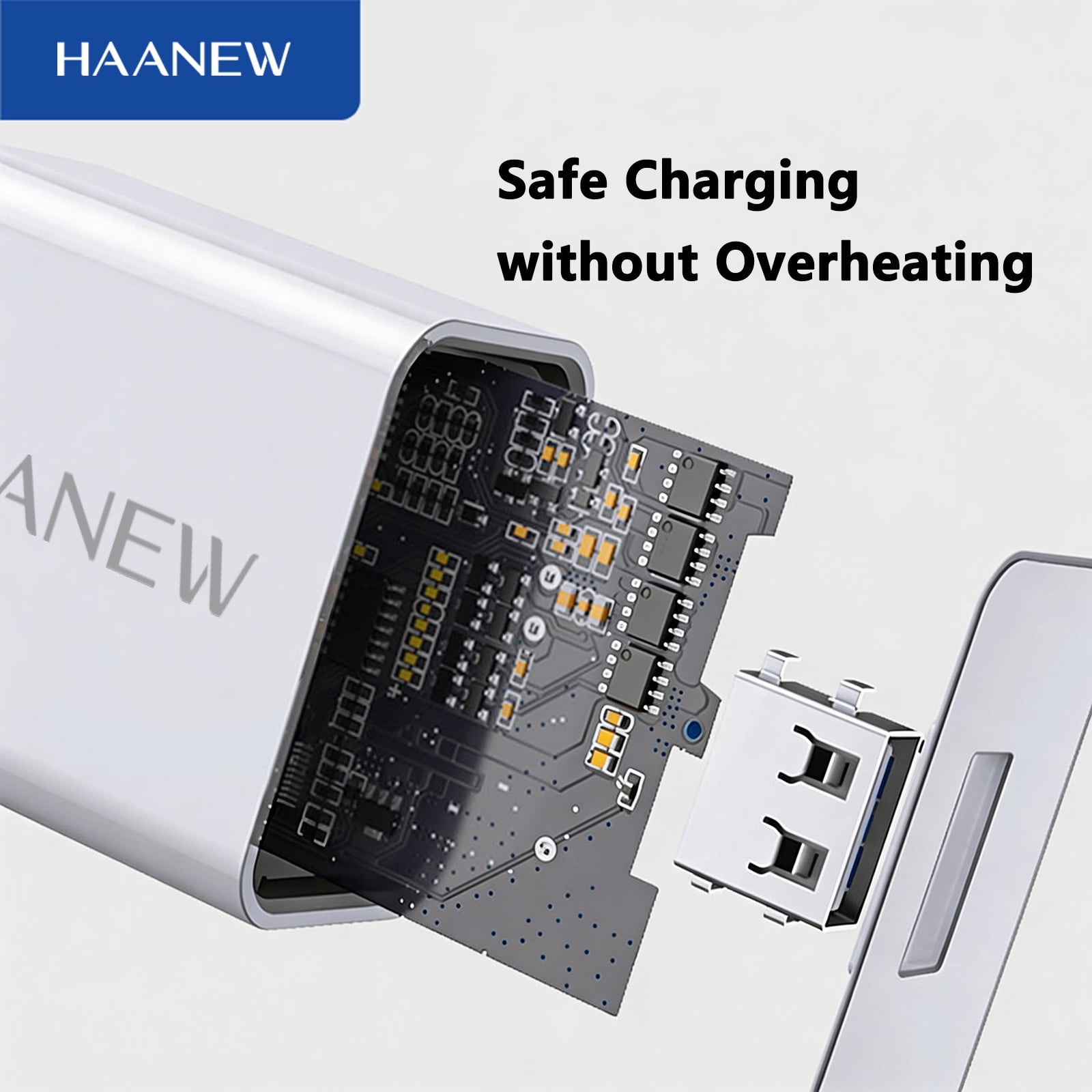 HAANEW 10W USB Wall Charger 2.1A Fast Charging