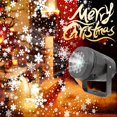 thumbnail image 2 of Christmas Snowfall Projector Lights  LED Snow Snowflake Lighting Projector for Home Room Decor ,Easy to Setup, 2 of 5