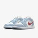 thumbnail image 5 of New Nike Women's Air Jordan 1 Low Shoes - Blue Grey (DC0774-164), 5 of 6