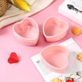 thumbnail image 4 of 12 Moldes para Pasteles en Forma CorazóN, Mini Molde para Pasteles Silicona Rosa con Forma CorazóN para San ValentíN, CumpleañOs, Magdalenas, Herramienta para Muffins (4 Pulgadas), 4 of 5