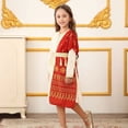 thumbnail image 4 of RXMEKW Ethnic Style Long Robe Dress for Middle And Large Children, 4 of 6