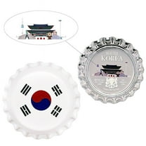 2022 Chad 6 Gram World Landmarks - South Korea Bottle Cap Proof Silver Coin .999 Fine (in Cap)