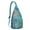 Sky-blue-83, variant on Whale & Dolphin Sling Backpack&nbsp;- Cute Cartoon Marine Animal Print Crossbody Shoulder Bag, Lightweight Daypack for Commuting