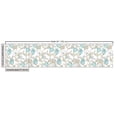 thumbnail image 3 of Ambesonne Floral Fabric by the Yard Upholstery, Spring Blossoms Soft Tones, 1 Yard, Turquoise Grey Yellow, 3 of 5