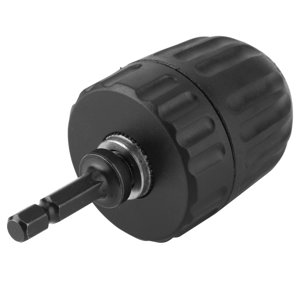Impact Drill Chuck, 0.8-10mm Self locking Keyless Chuck Drill Chuck Impact Hammer Drill Bit Quick Change Conversion Adapter, Power Drill Chucks