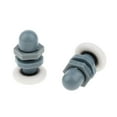 thumbnail image 1 of tredstone 10 Pieces Single Sliding Shower Door Enclosures Rollers Runners Wheels 25mm, 1 of 9