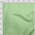 thumbnail image 3 of oneOone Viscose Jersey Green Fabric Dot Sewing Craft Projects Fabric Prints By Yard 60 Inch Wide, 3 of 4