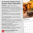 thumbnail image 6 of Haciendas de Mexico | 2026 12x24" (Hanging) Square Wall Calendar | Plastic-Free, 6 of 9